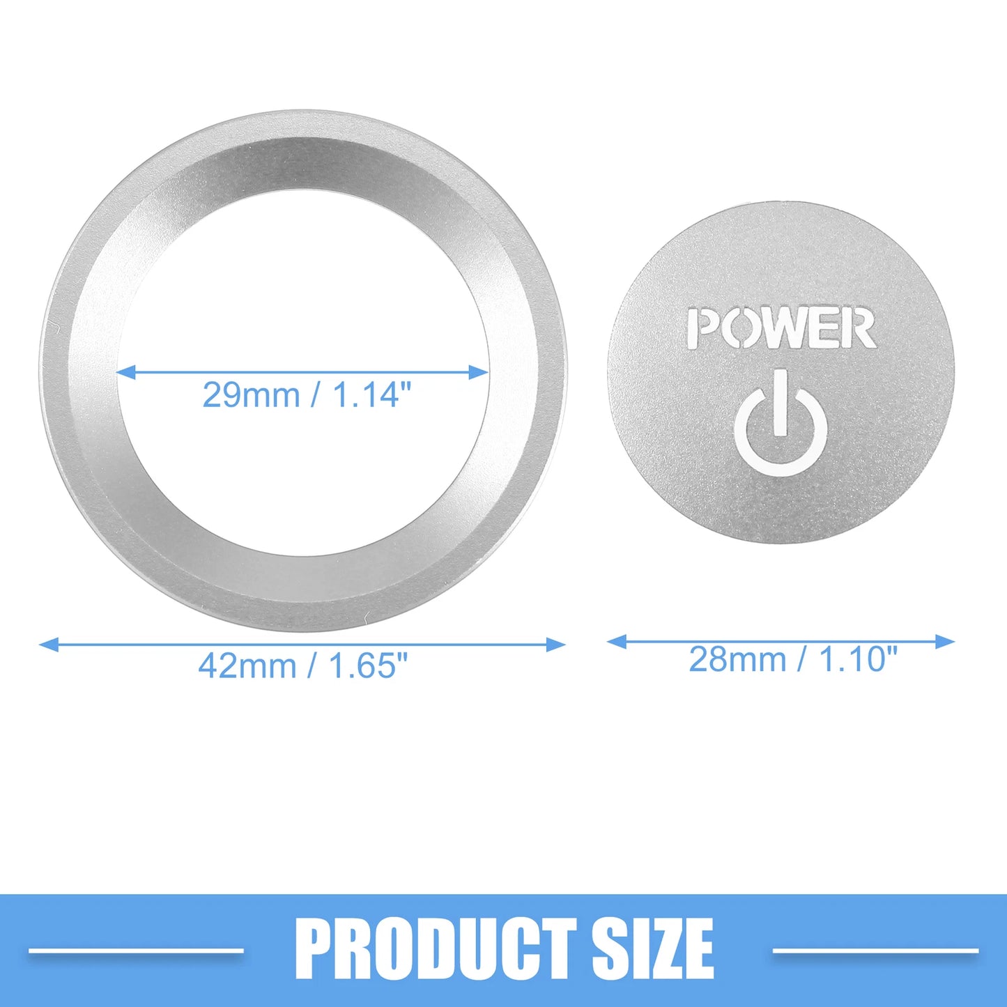 Engine Start Stop Ignition Button Sticker for Honda Accord (2018-2022)