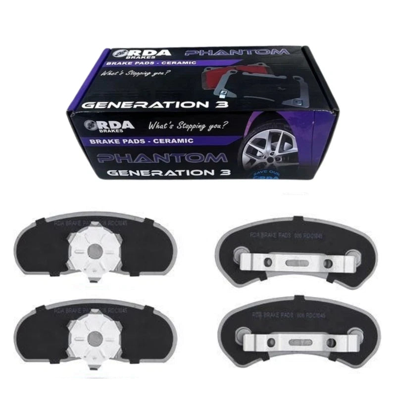 2 x Front Ceramic Brake Pads for Ford Fairmont XA XB XC XD XE XF (1972–1990)