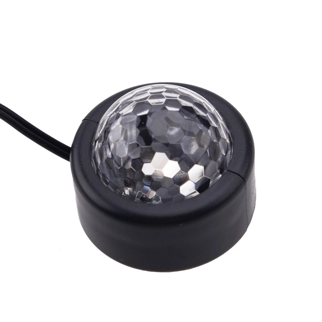 USB LED Car Interior Star Floor Light Decoration Sound Control