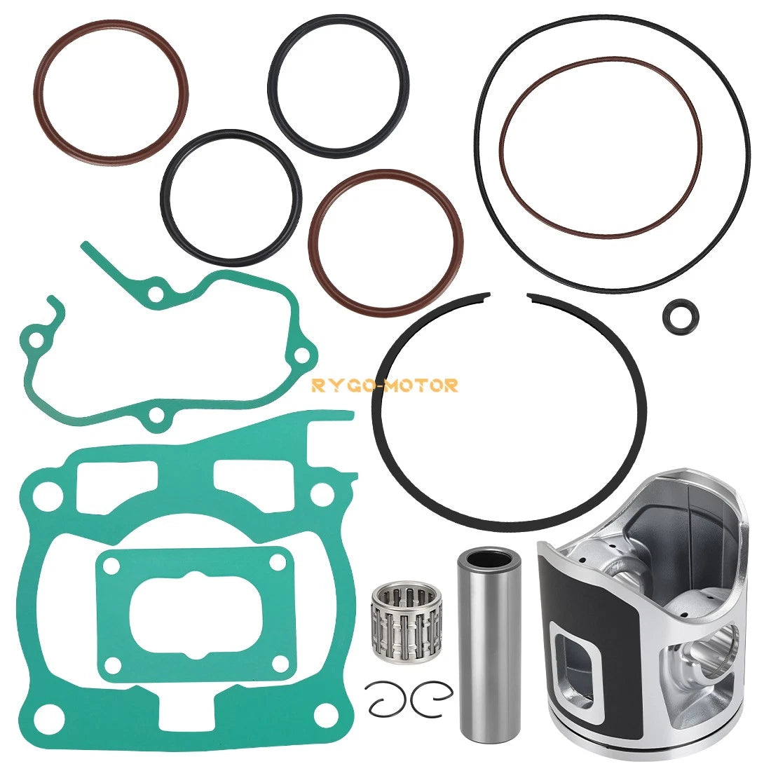 Top End Piston Rebuild Kit 54mm for Yamaha YZ125 (1998–2000)