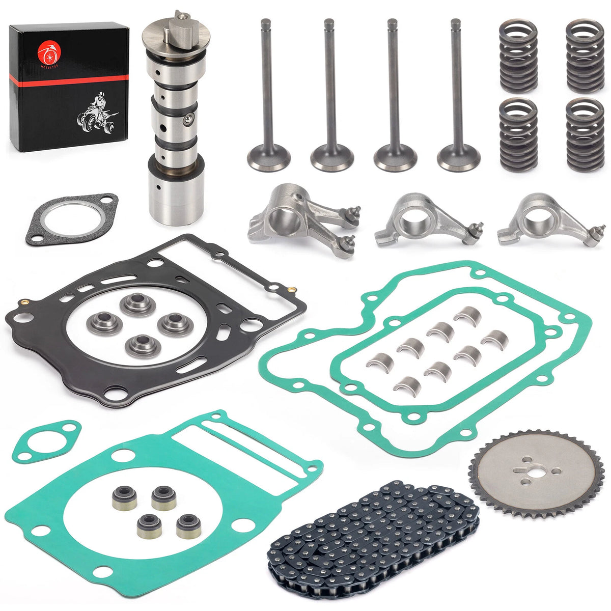 Rocker Arm Camshaft Gear Timing Chain Kit Polaris Ranger