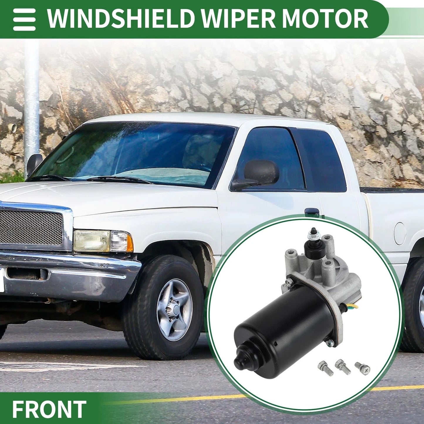 Front Windshield Wiper Motor for Dodge Dakota (1989-1996)