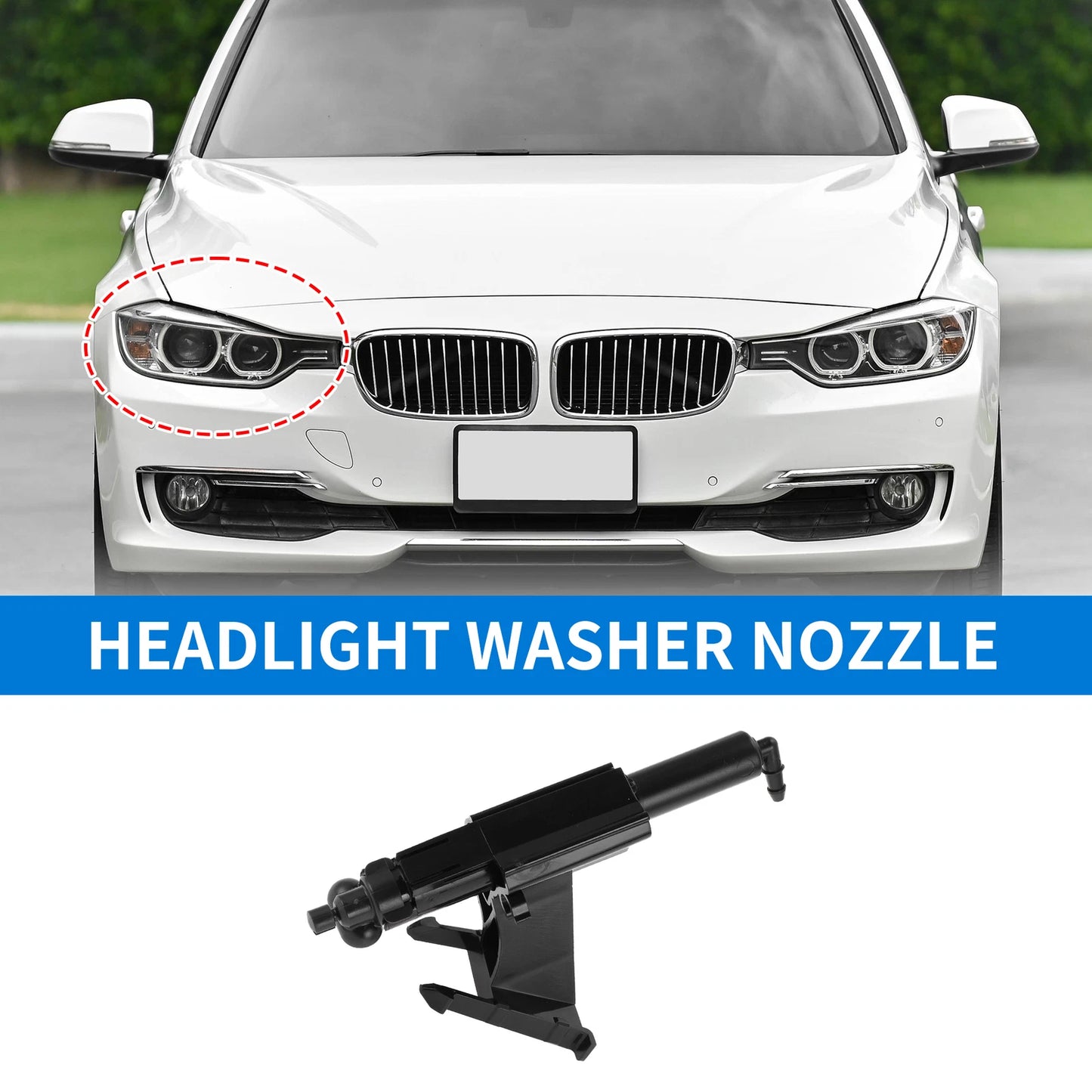 Headlight Washer Nozzle for Ford Focus MK3 (2011-2018)