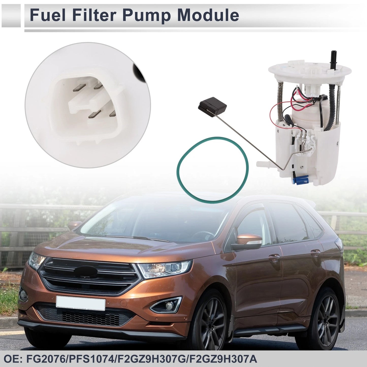 Fuel Pump Assembly for Ford Edge, Lincoln Nautilus 2.0L (2015-2019)