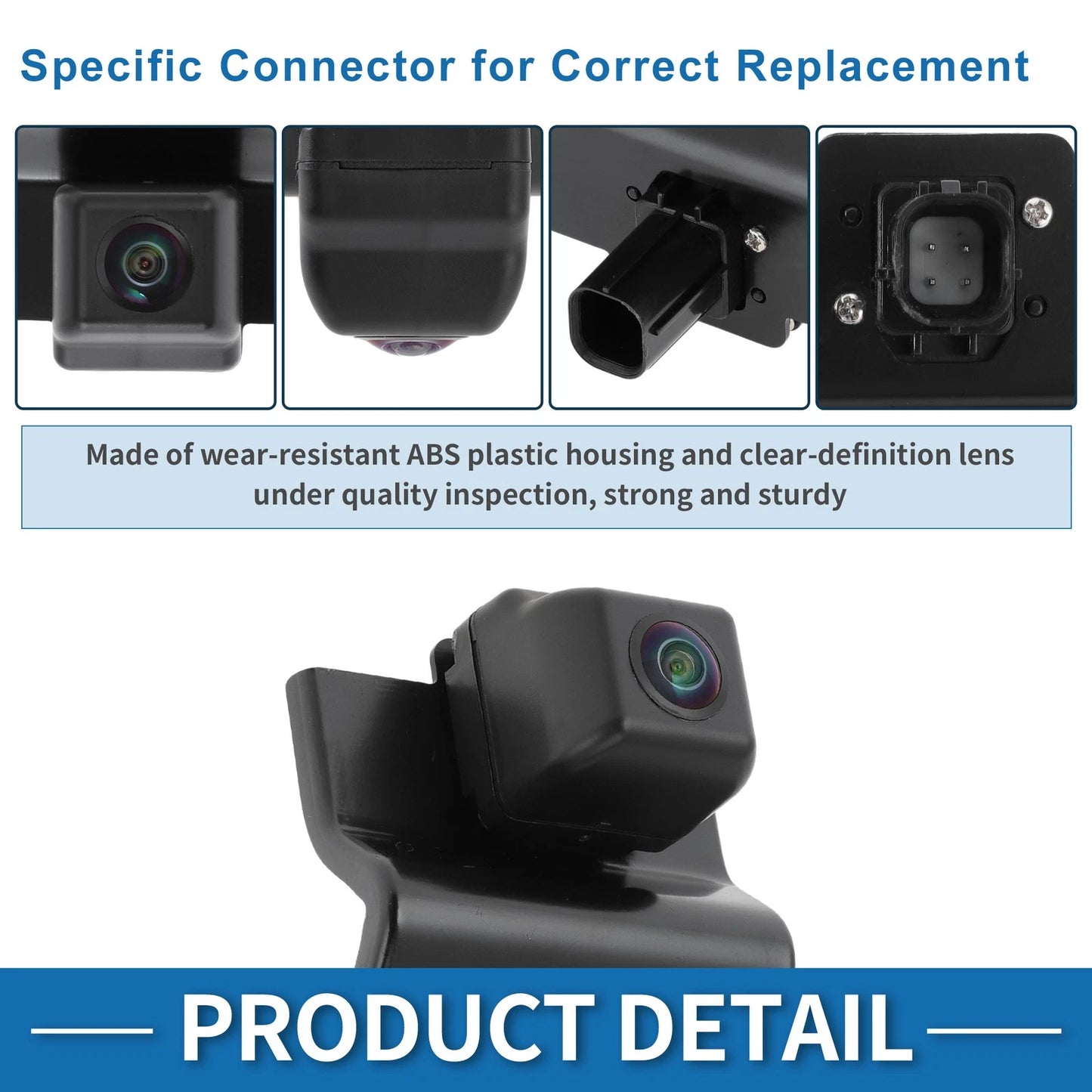 Rear View Park Assist Backup Camera for Chevrolet Avalanche (2007 - 2008)