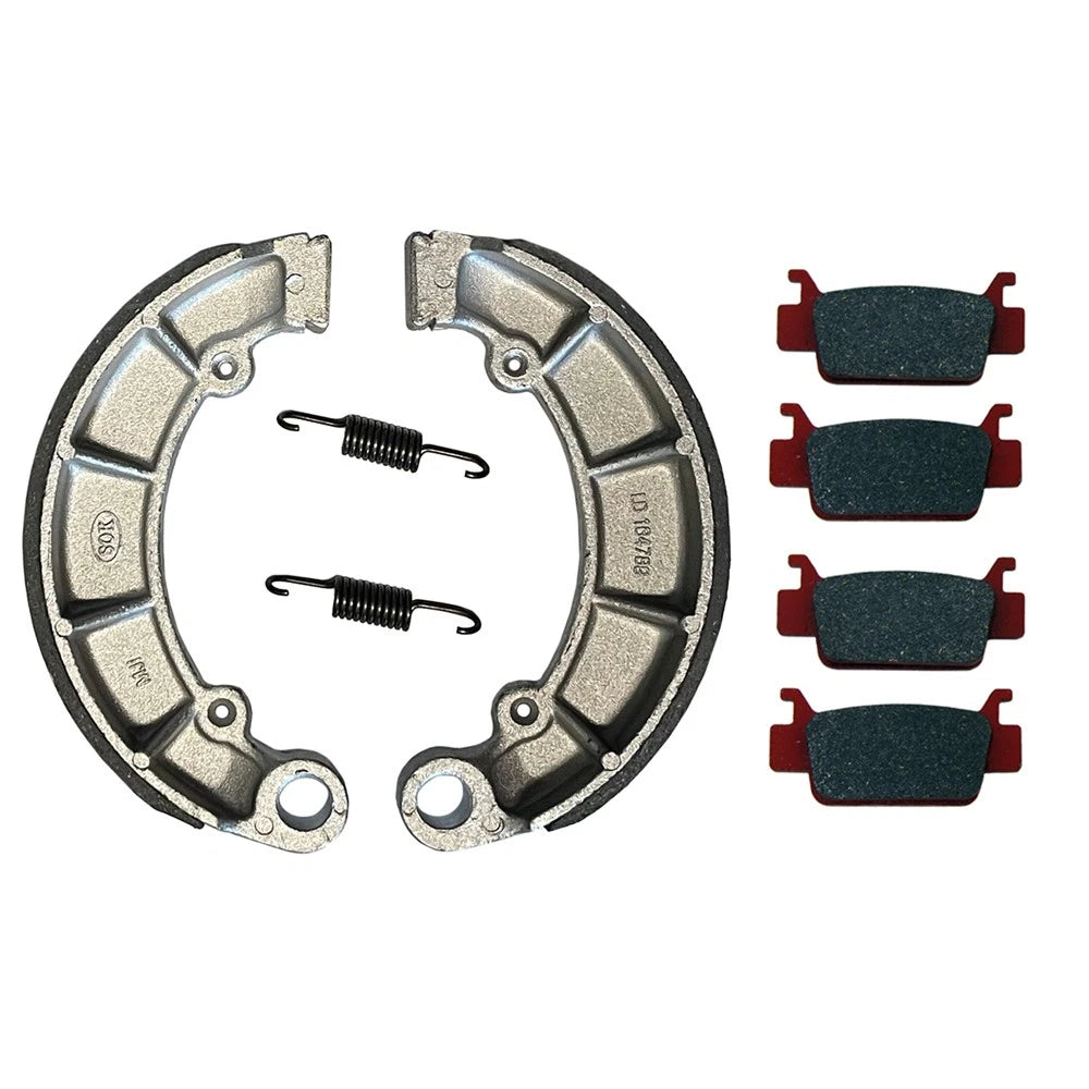 Front Brake Pads & Rear Brake Shoes for Honda Foreman 500 (2005–2011)