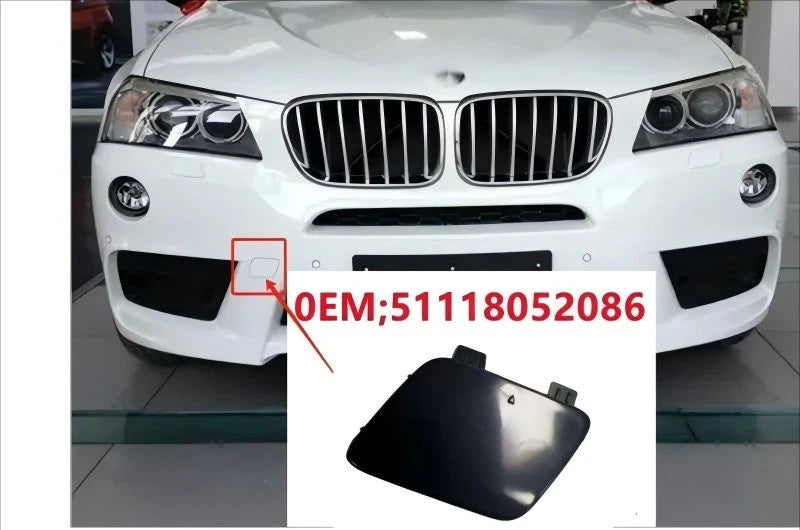 Front Bumper Tow Hook Hole Cover Cap for BMW F25 X3 Sport (2011–2014)