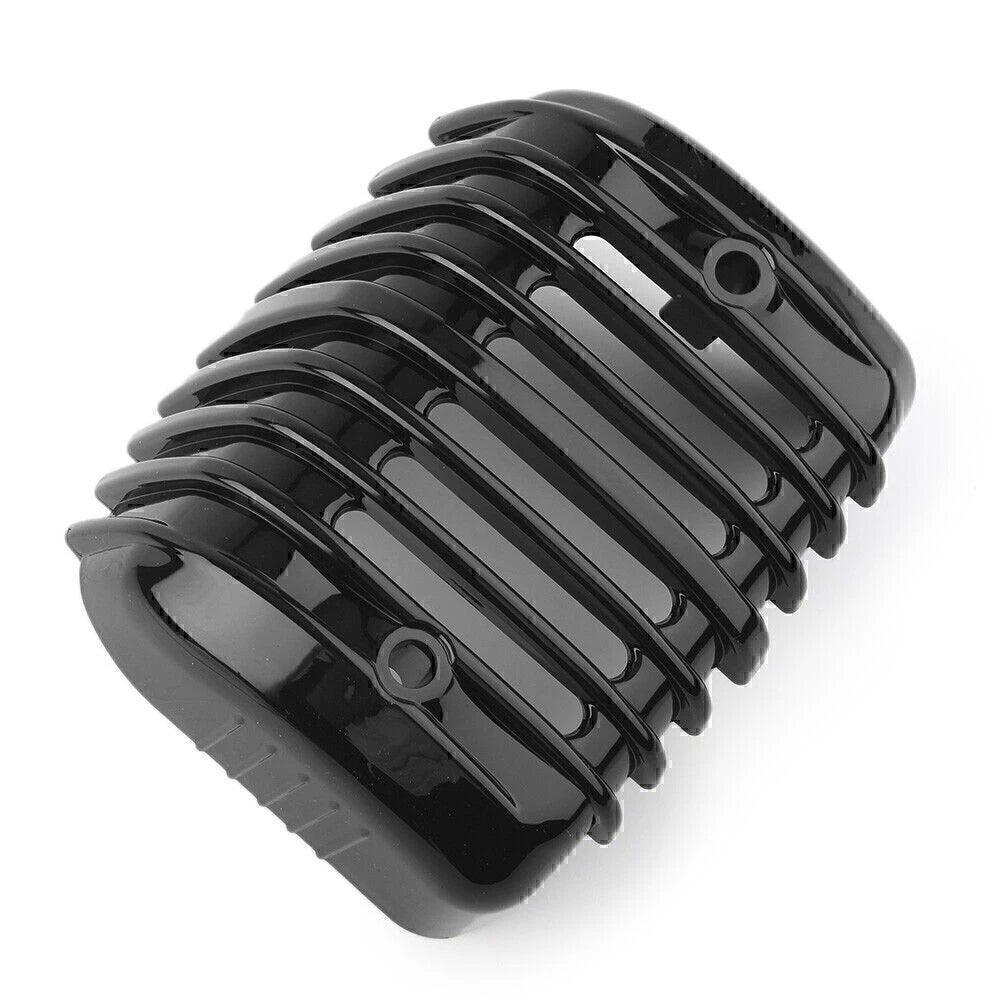 Black Voltage Regulator Cover for Harley Softail 2001-2017