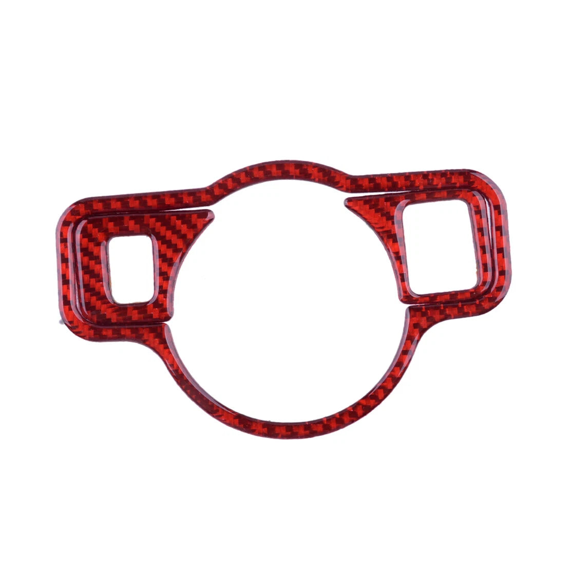 Carbon Fiber Headlight Switch Cover Trim for Benz A B C G CLA GLA (2013-2023)