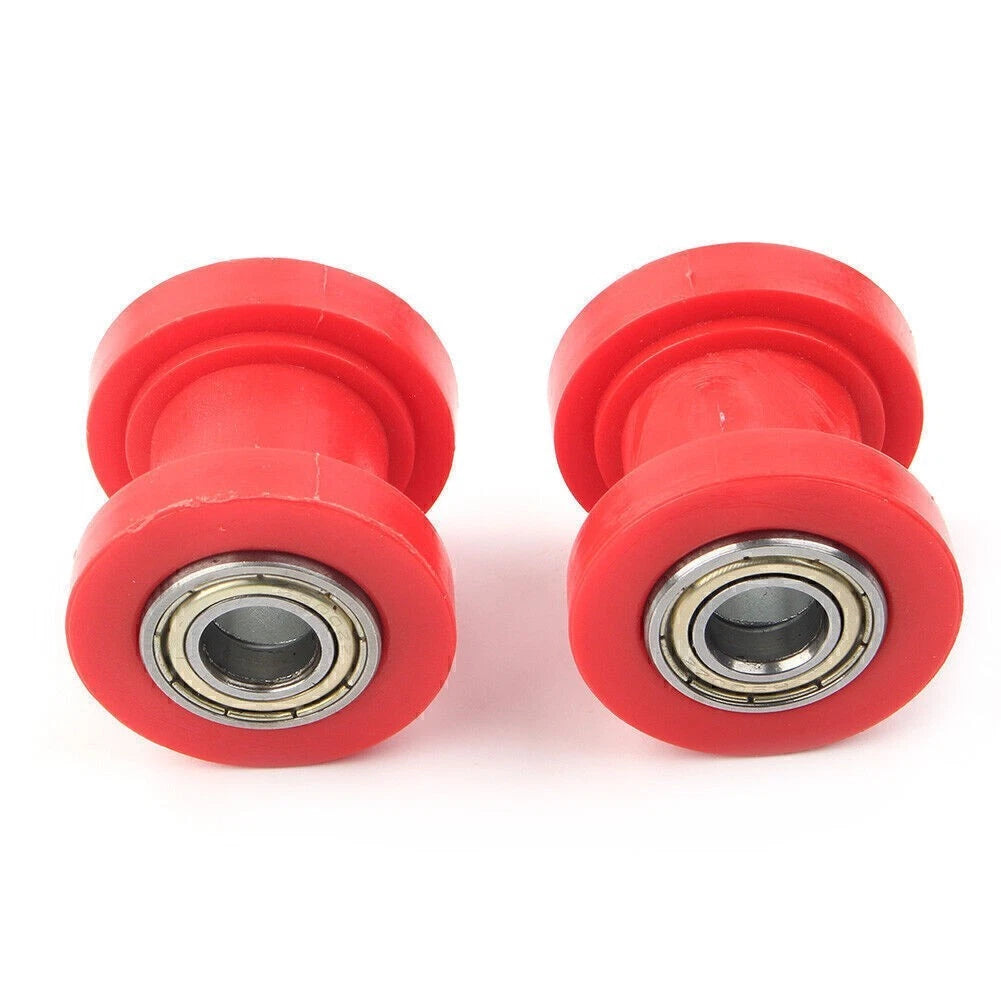 10mm Chain Roller Slider Tensioner Wheel for Mini Bike Moto ATV (2 pcs)