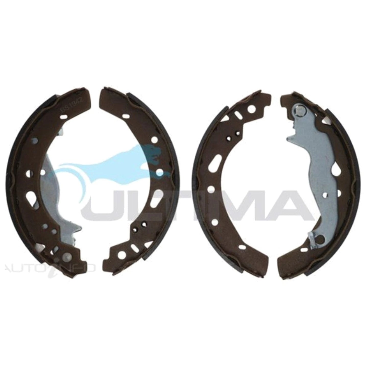 Rear Brake Shoes Lining for Mazda 2 DE 4Cyl 1.5L ZY (2007-2014)