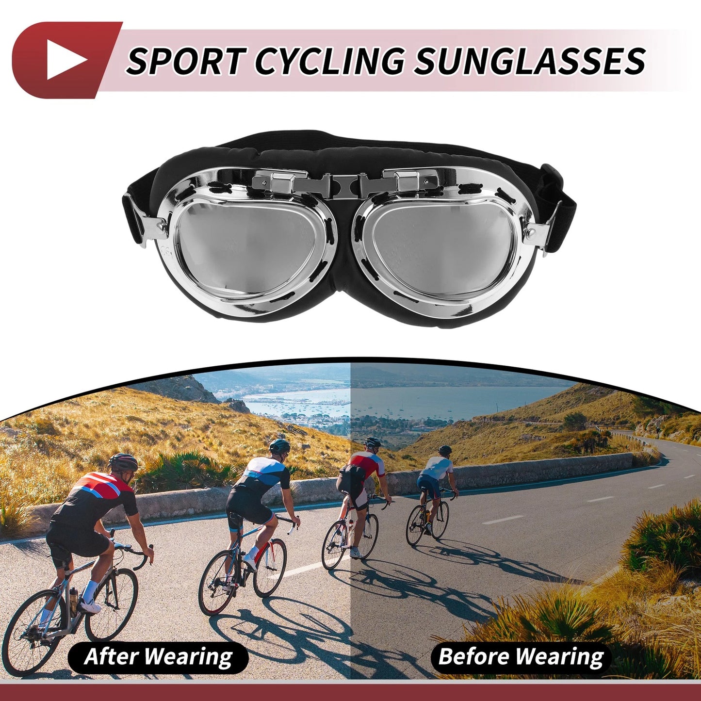 Goggles / 1 Set / Riding Goggles for Motorcycle