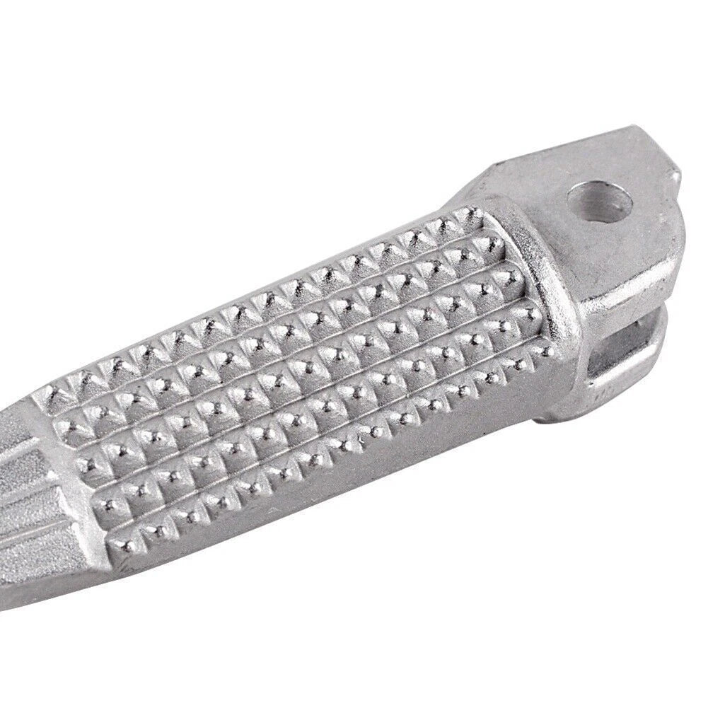 Front Silver Footrests Pegs for BMW K1300S K1300R F800R (2005-2013)
