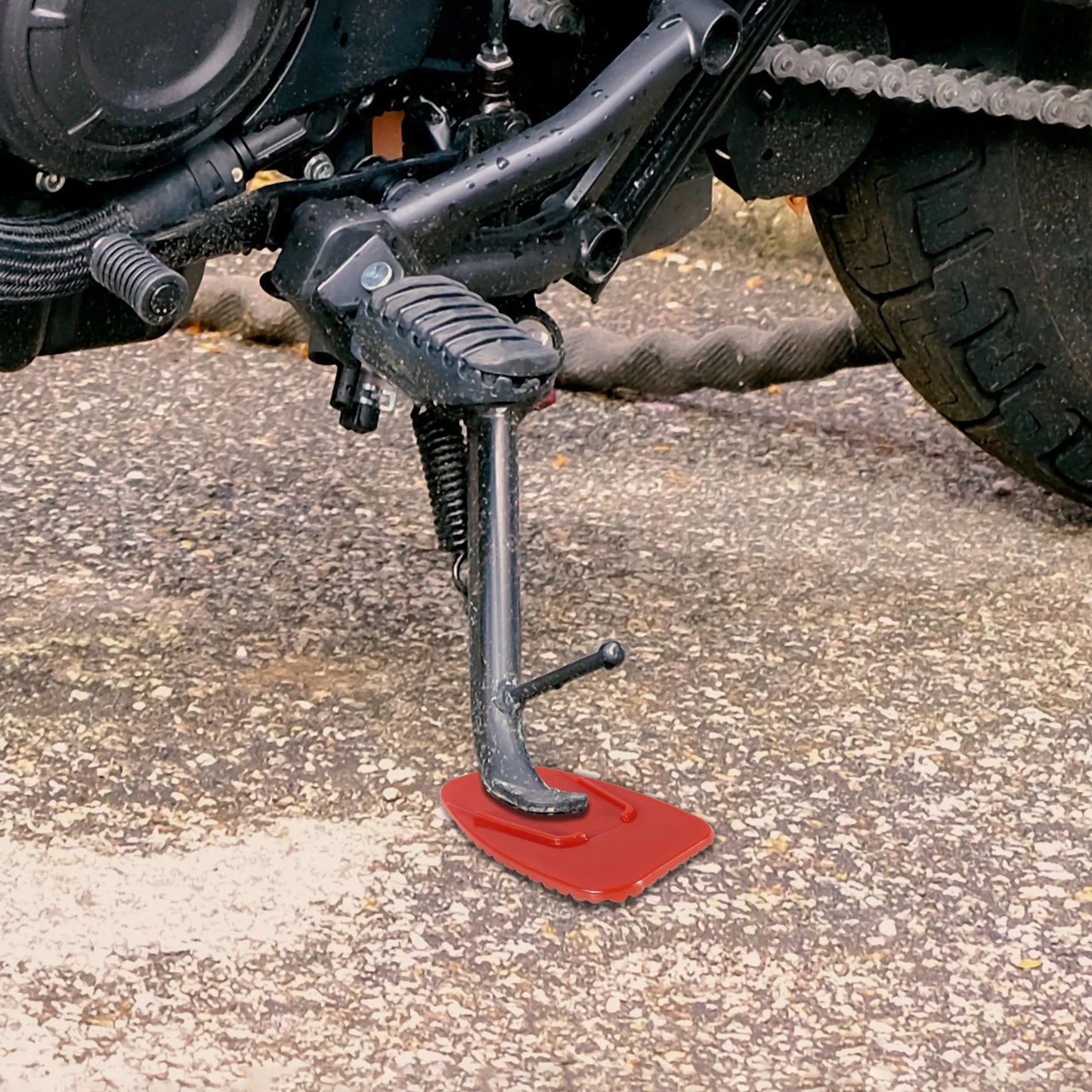 Kickstand 1 Extension Pad for Motorcycle