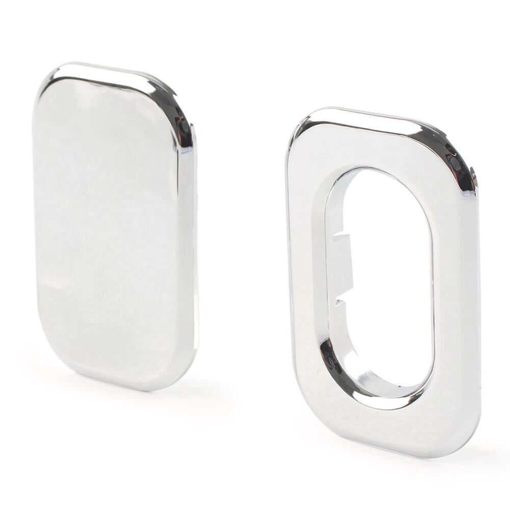Antenna Hole Accent Filler Cover for Harley Road Street Glide FLHR FLHX Chrome