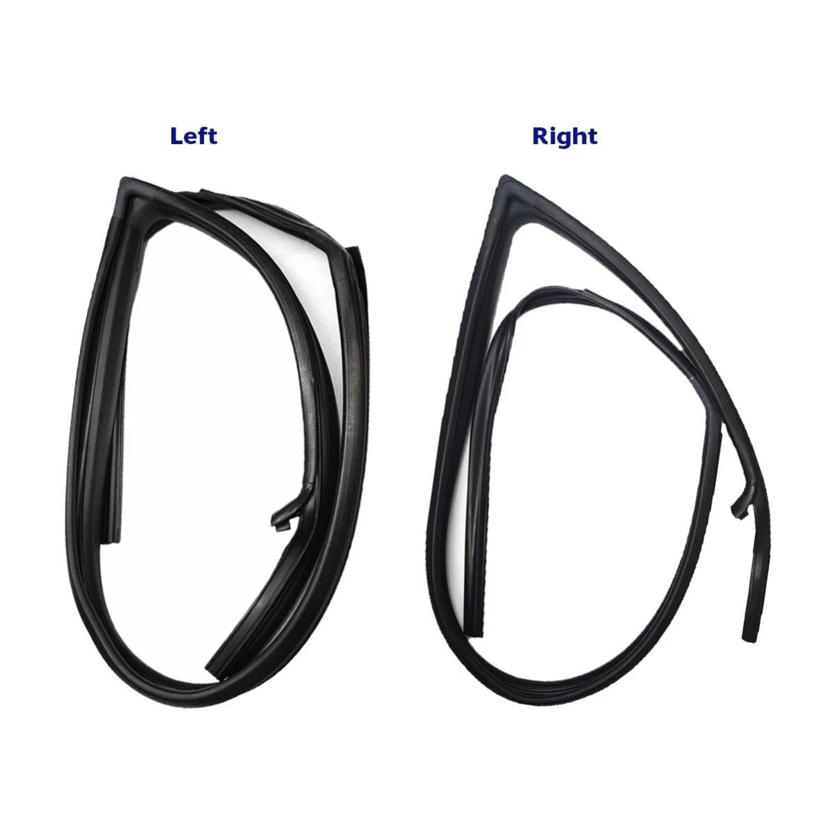 Glass Run Door Channel Pair Fits Nissan Sunny Sentra B13 2D Sedan 1990-93 D06