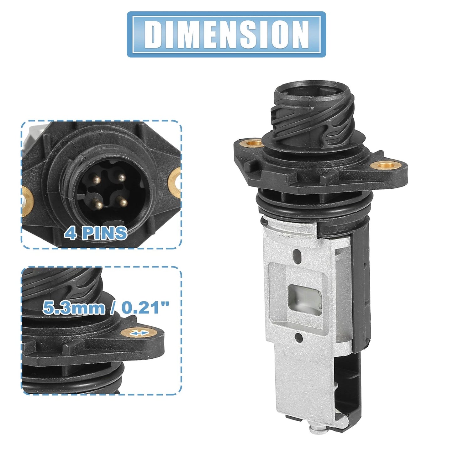Mass Air Flow Sensor 2.5L for BMW 325i