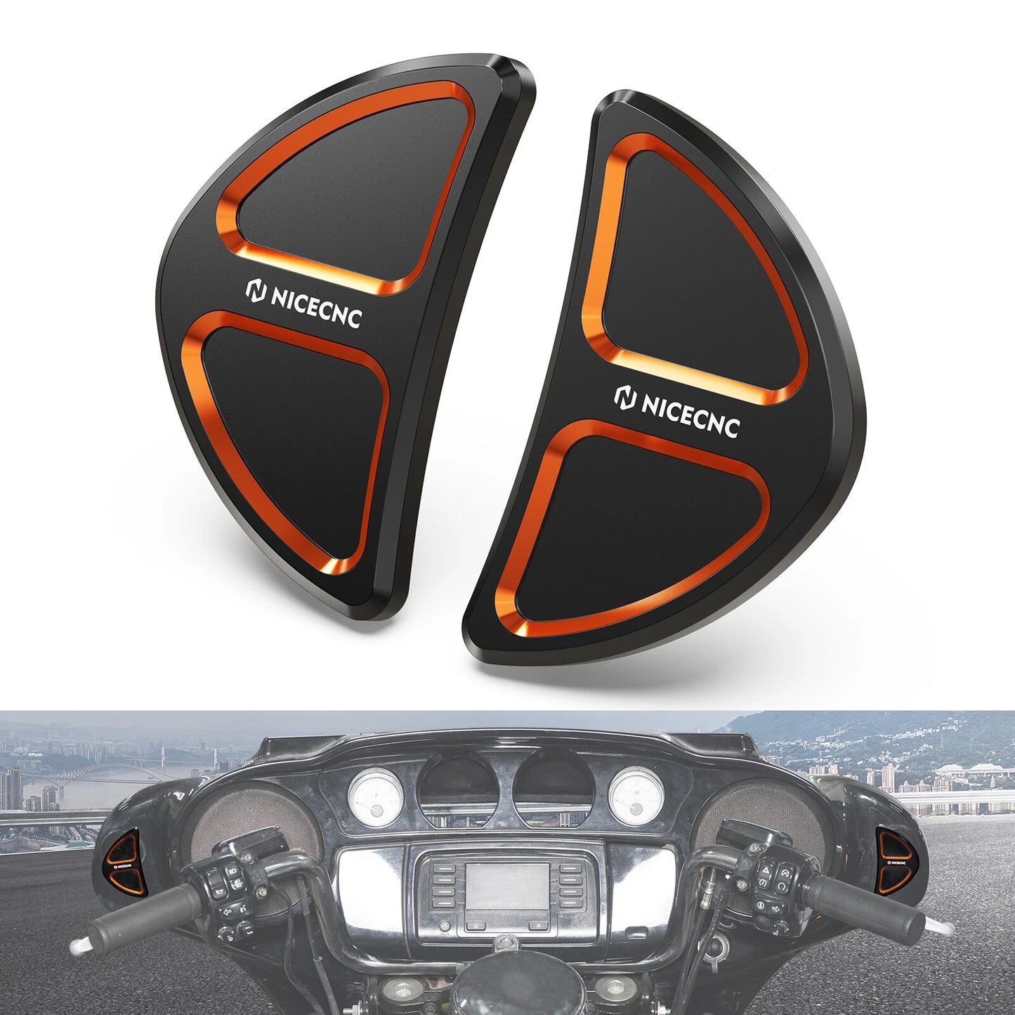 Mirror Hole Plugs for Harley Street Glide ST FLHXST (2022-2023)
