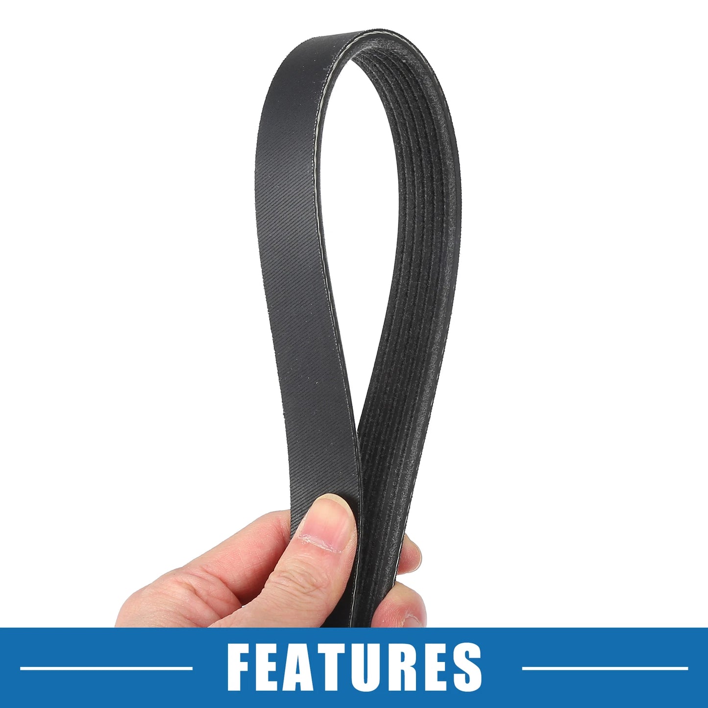 Serpentine Belt V-Ribbed for Infiniti Q50 3.0L V6