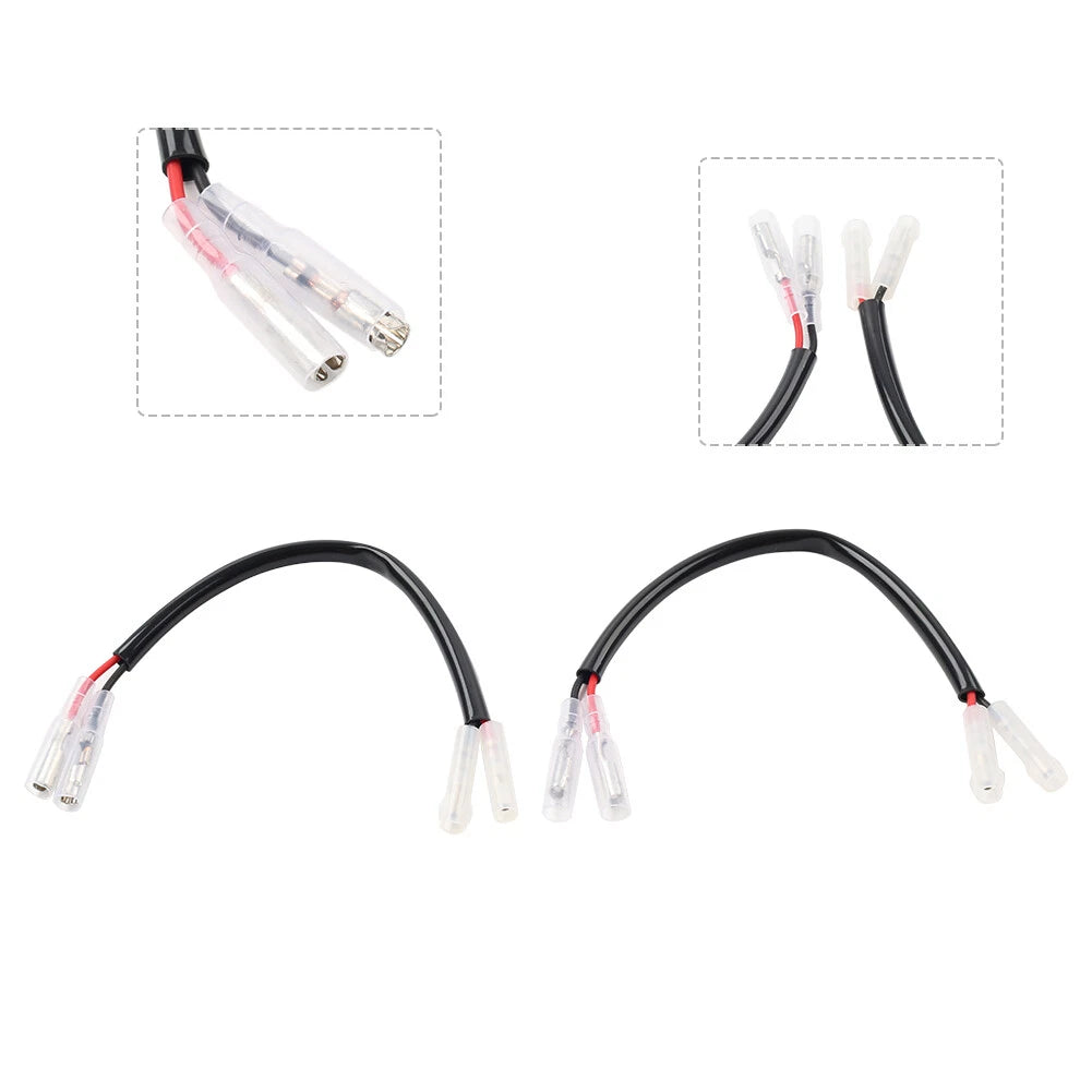 Turn Signal Wire Adapter Plug Connector for Tiger 800 850 Sport Trident 660