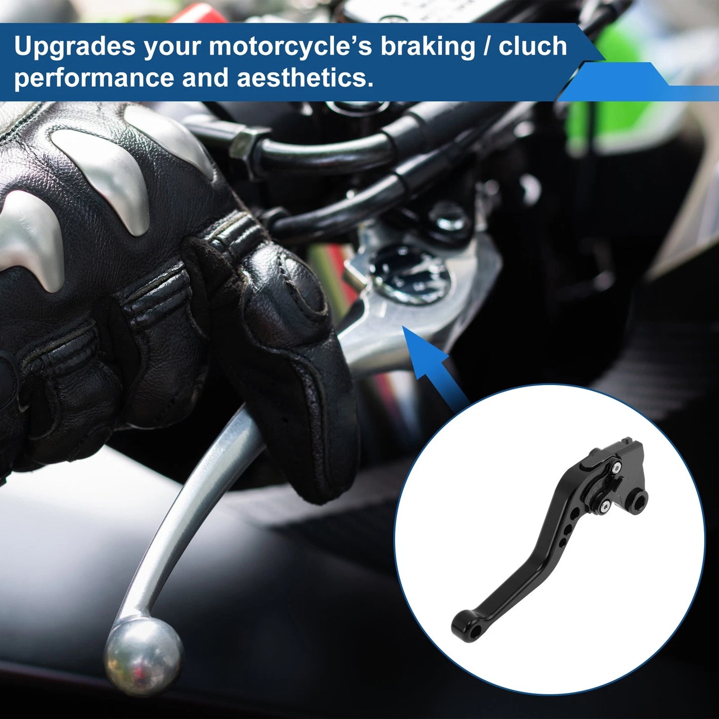 Adjustable Brake Clutch Levers for Kawasaki ZX6R/ZX636R/ZX6RR (2000–2004)