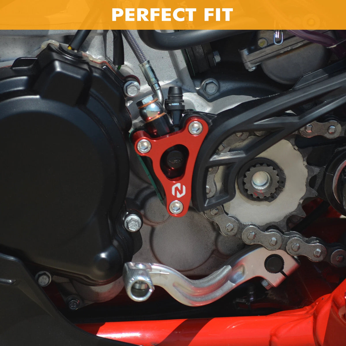 Clutch Cylinder Guard for Beta RR 2T 250 300 Xtrainer (2005-2024) Red