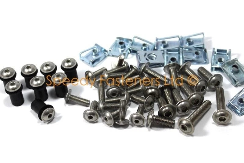 Dzus Fastener & Stainless Fairing Bolts for Ducati 749 999 (2003–2006)