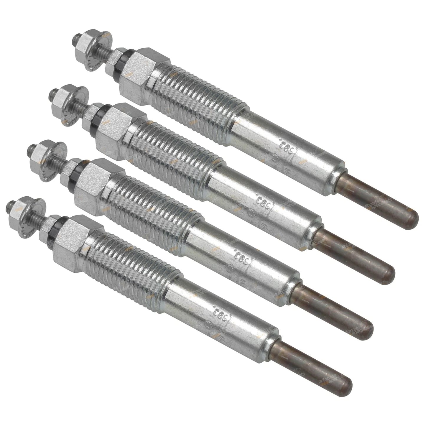 Glow Plug Set 4 for Mitsubishi Fuso Canter FB311 (1986 - 1994)