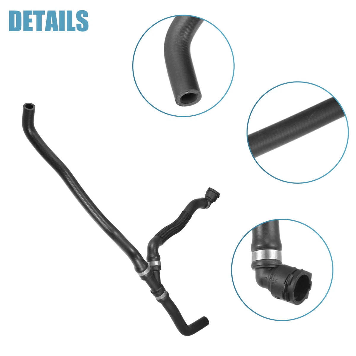 Radiator Coolant Heater Hose for BMW Z4 SDrive30i (2009-2016)