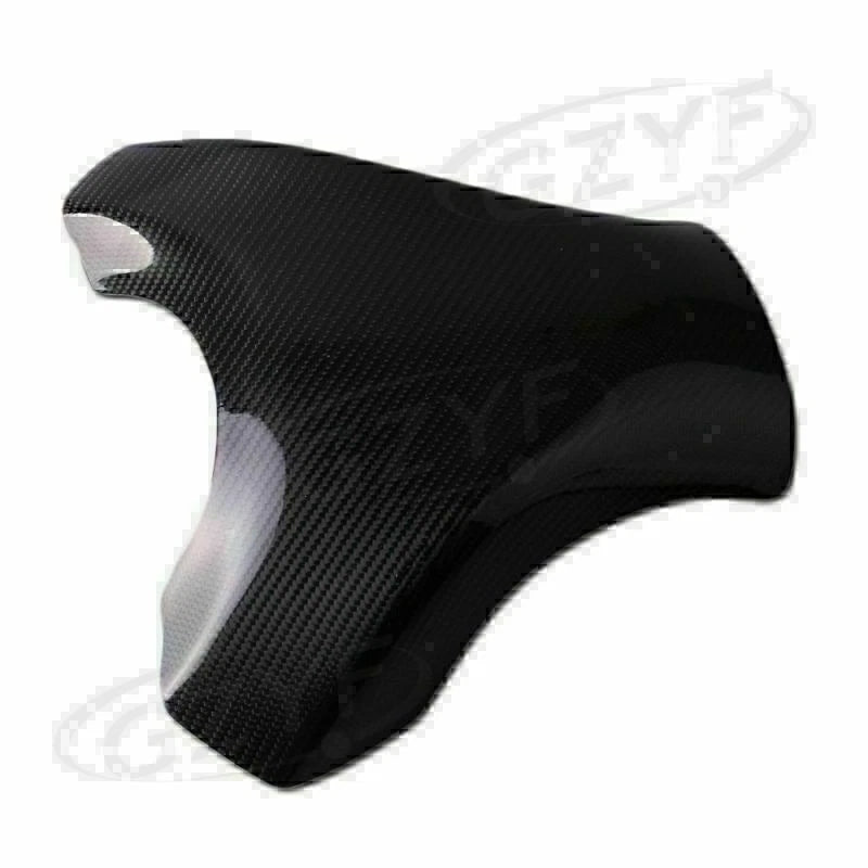 Rear Carbon Fiber Fuel Gas Tank Protector for Kawasaki Ninja ZX10R (2008-2010)