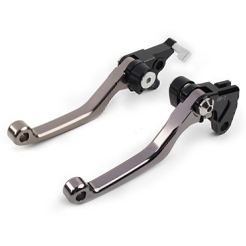 Aluminum Pivot Dirt Clutch Brake Levers for Kawasaki KLX250 D-Tracker (93-97)