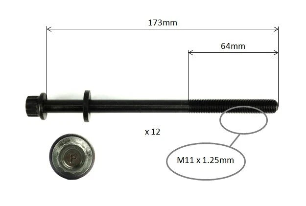 2 x Head Gasket+Head Bolts for Toyota 86 FA20D 2.0L