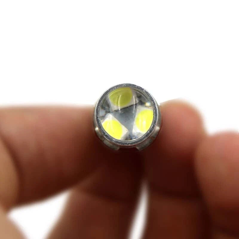 P13.5S 3SMD 3030 Led Flashlight Torch Bulb Light Lamp White 3V 4.5V 6V 12V 18V