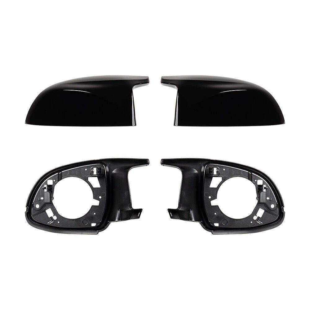 Wing Mirror Cover Caps & Support Ring Frames for BMW X3 G01, X5 G05 (2018-2023)