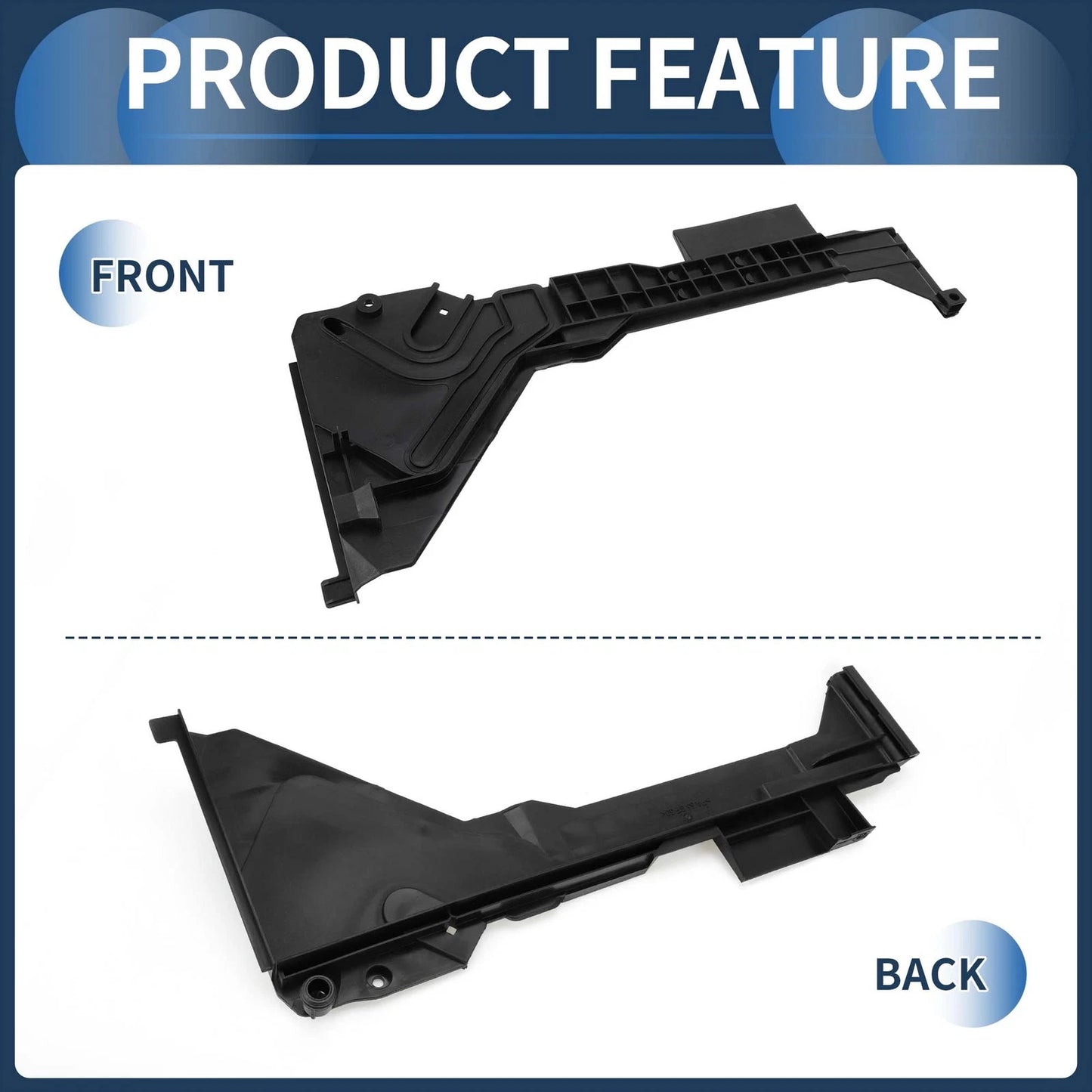 Radiator Coolant Tank Mounting Plate for BMW E83 X3 Series (2004-2009)