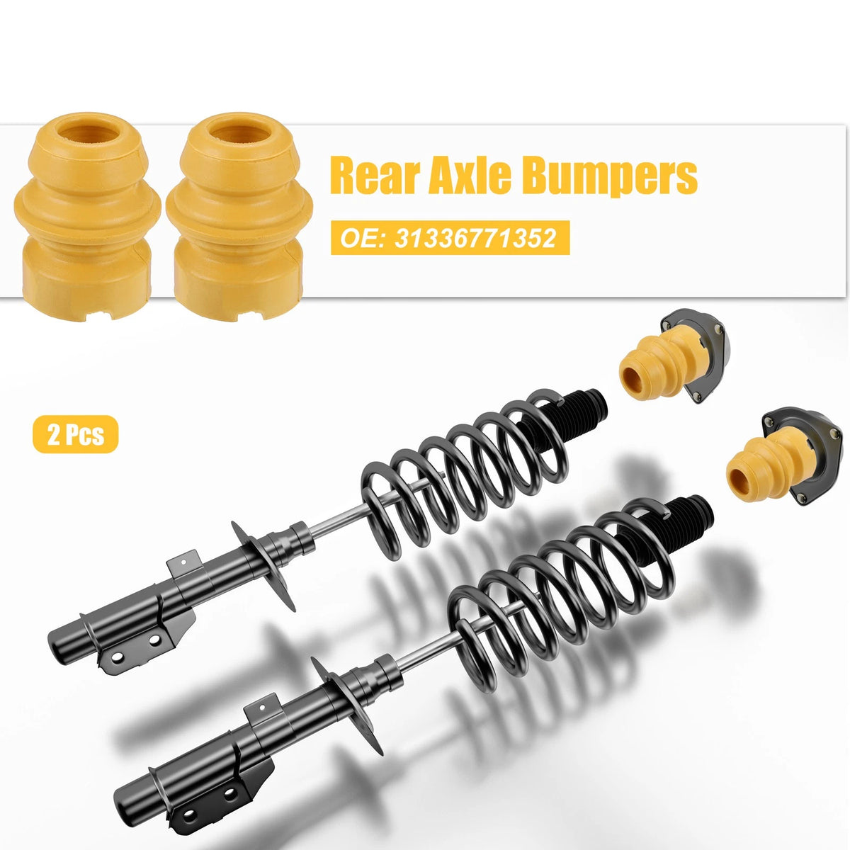 Jounce Bumper Axle Bumpers for BMW 325i Sedan E90 (2006-2011)