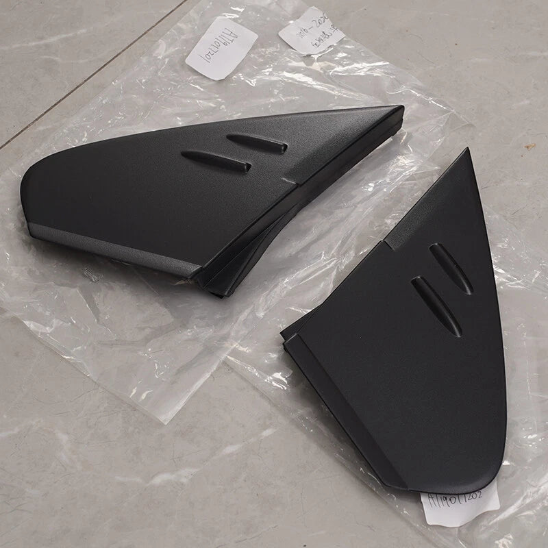 Black Front Left & Right Fender Trim Covers for 2016-2021 Toyota Prius
