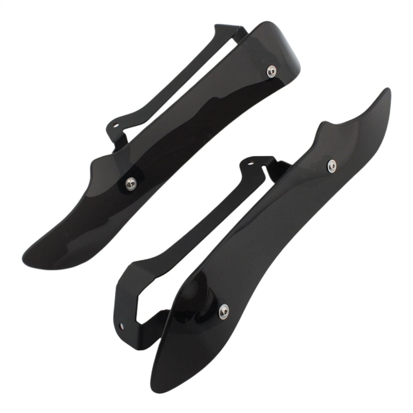Windshield Side Wind Deflectors for BMW K1600GT (2017-2023) Black