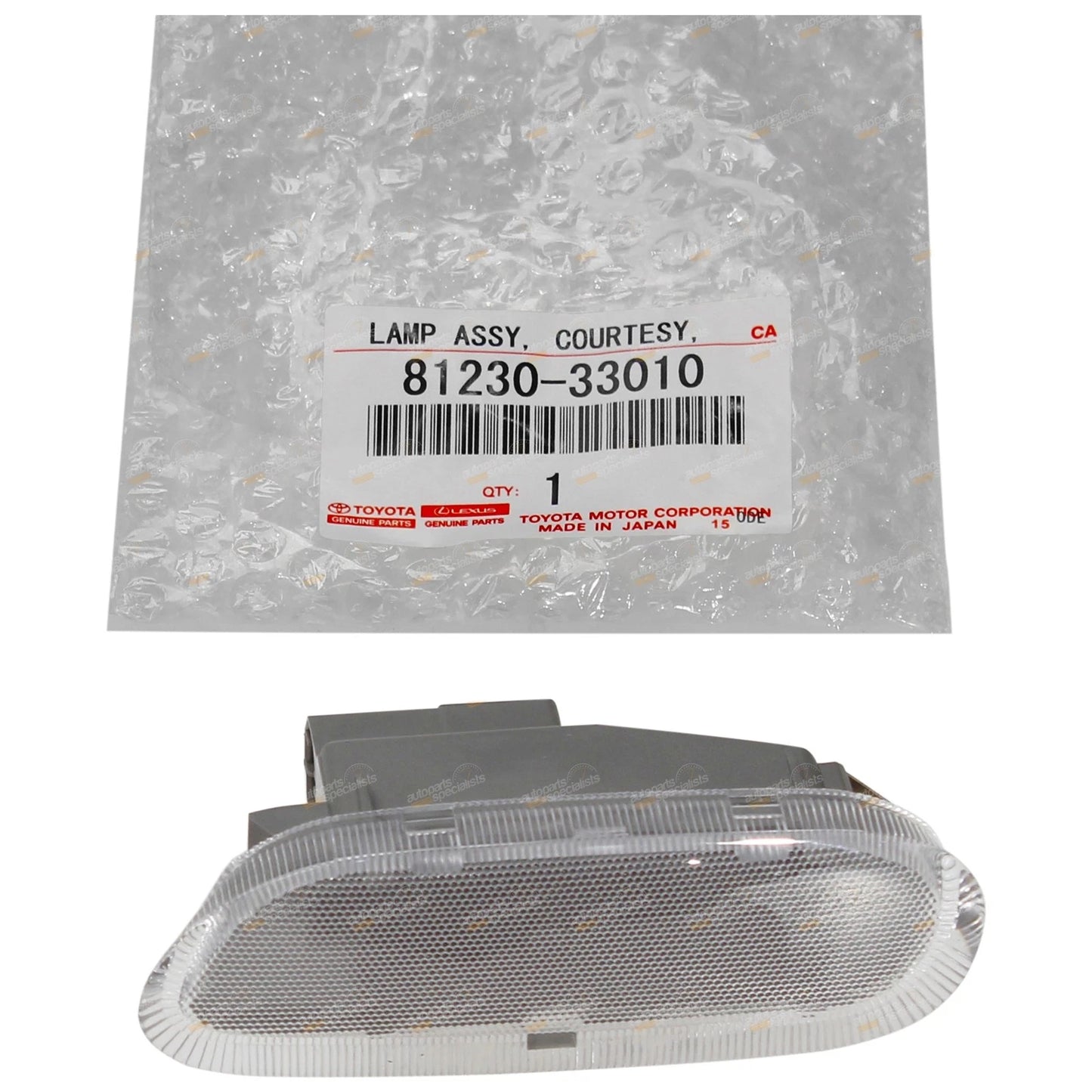 RH Side Courtesy Door Light for Prado GRJ120 KDJ120 KZJ120 RZJ120 (2002–2009)