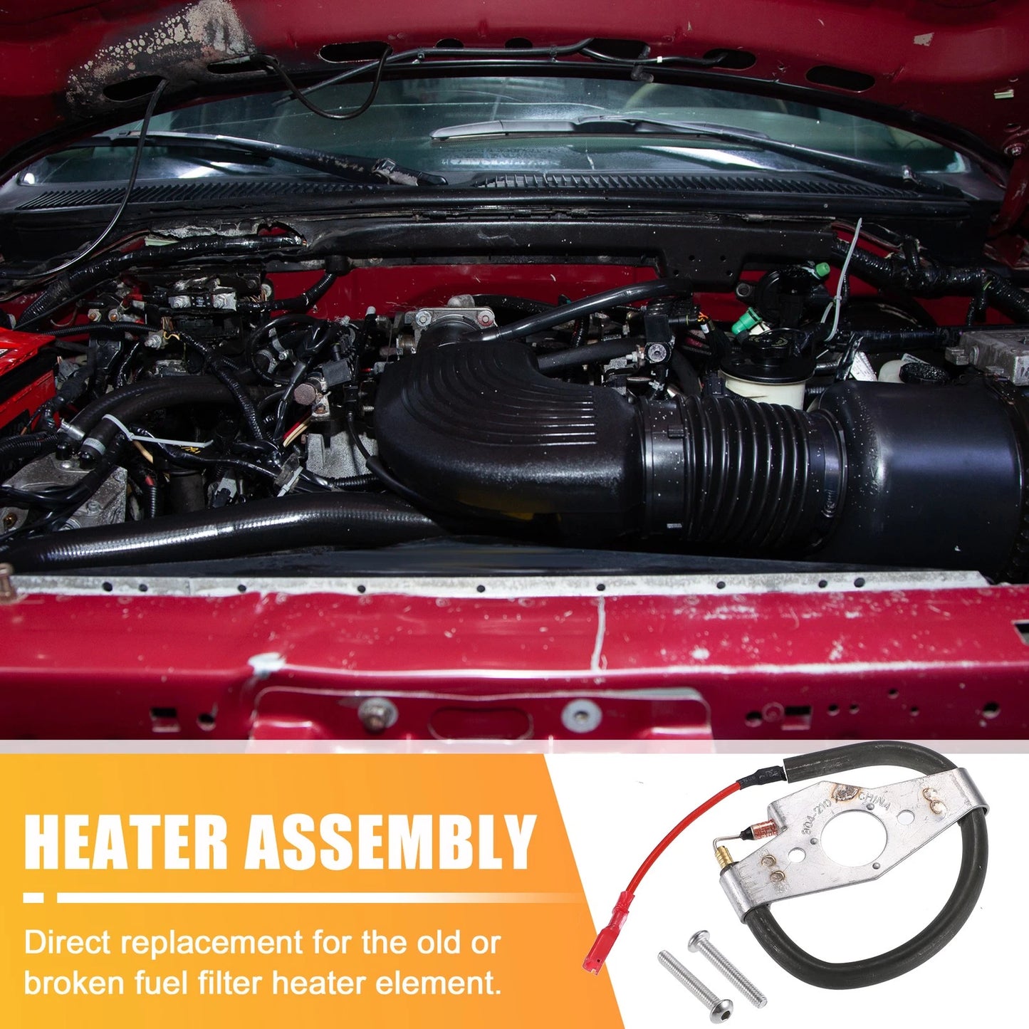 7.3 Fuel Filter Bowl Heating Element for Ford F250 F350 (1999-2003)