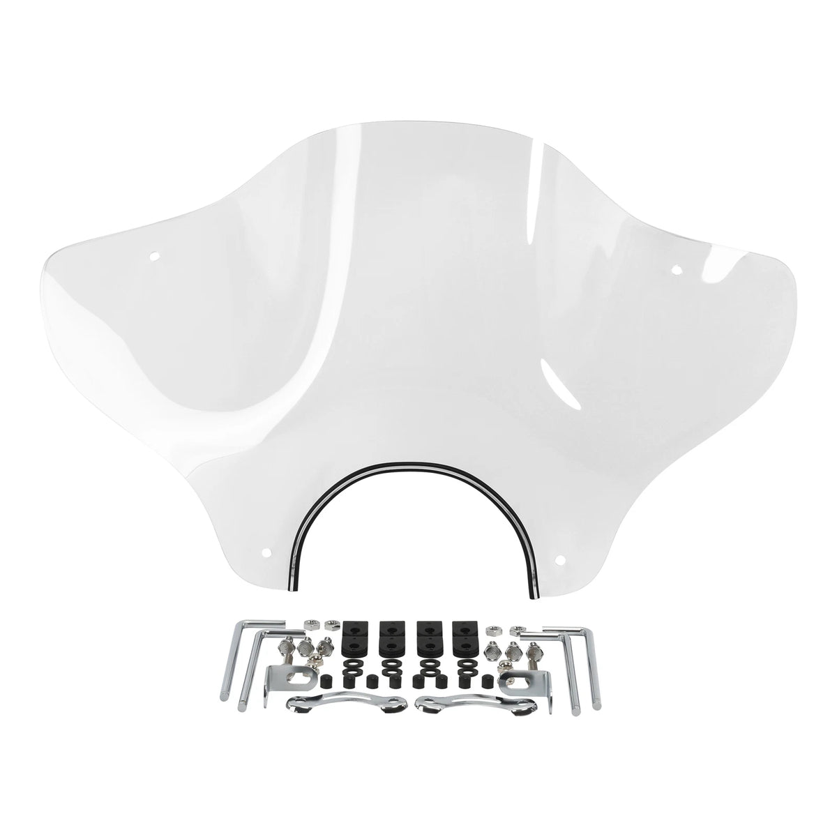 7/8" Windshield for Kawasaki Vulcan VN500 750 800 900 1500 1600 2000