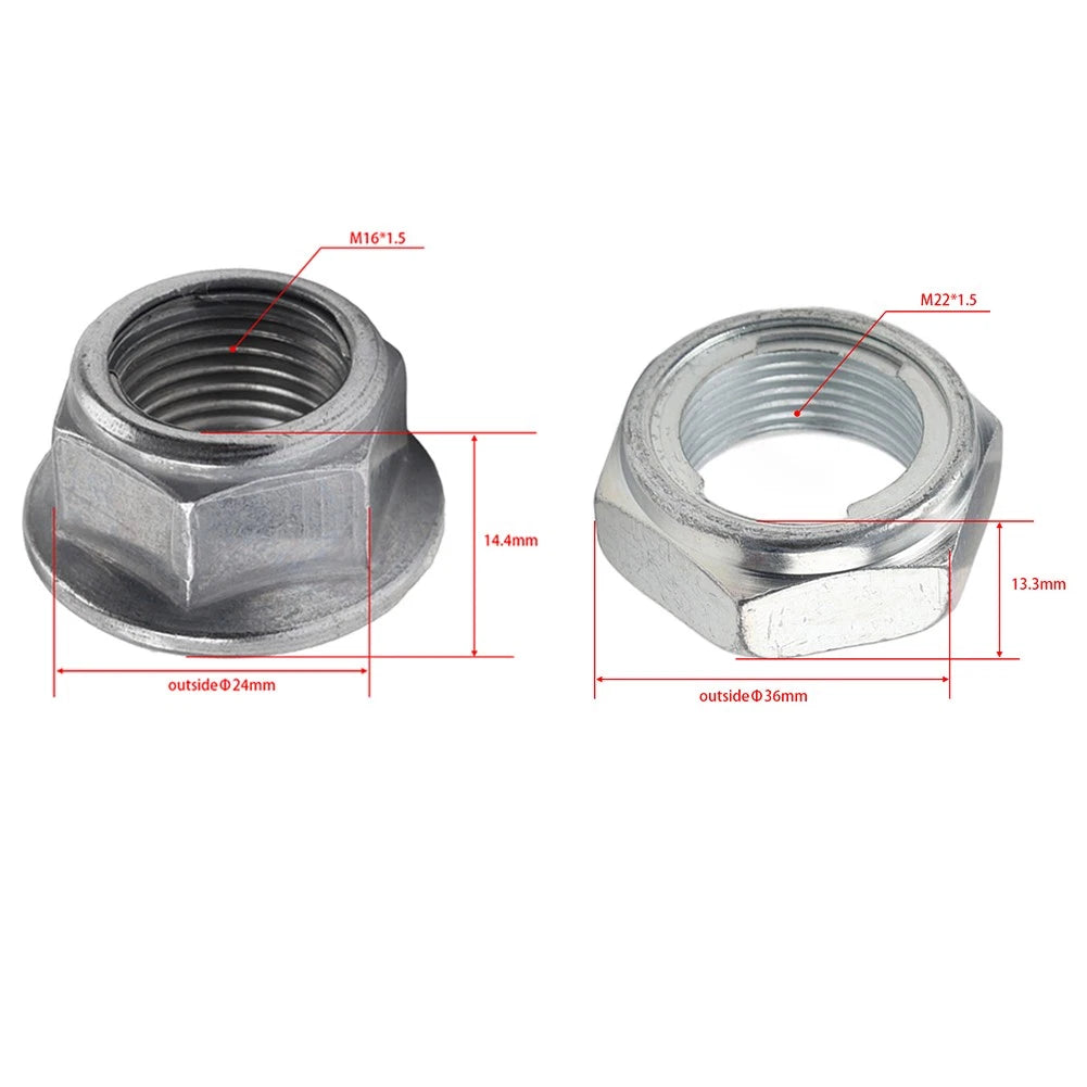 Wheel Axle Nut Screw for Honda CRF450R CRF450X (2002-2021)