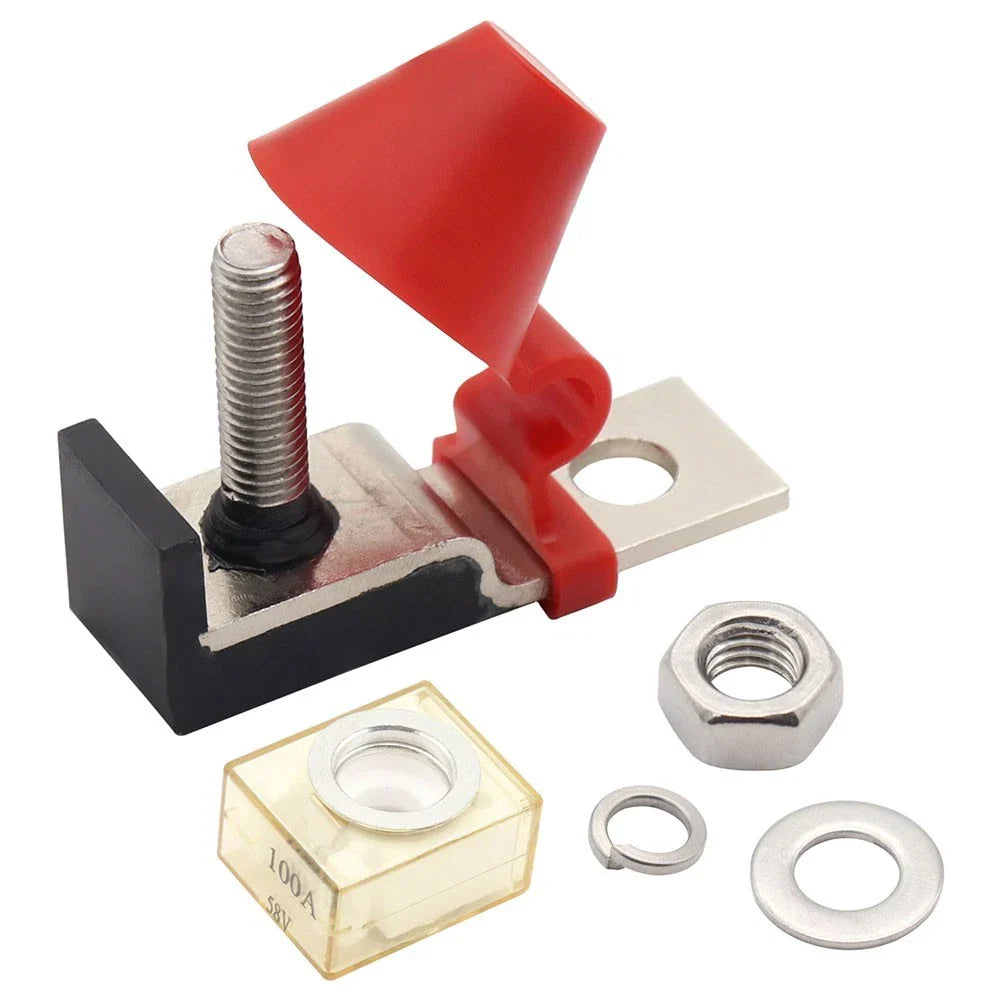 M8 Terminal Mount Fuse Block Kit 30A/300A for Car/Boat/RV