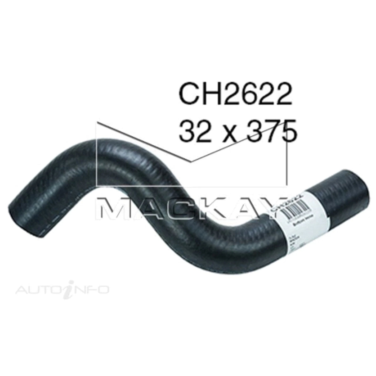 Lower Radiator Hose for Ford Telstar TX5 AX AY 4cyl 2.0L (1992-1996)