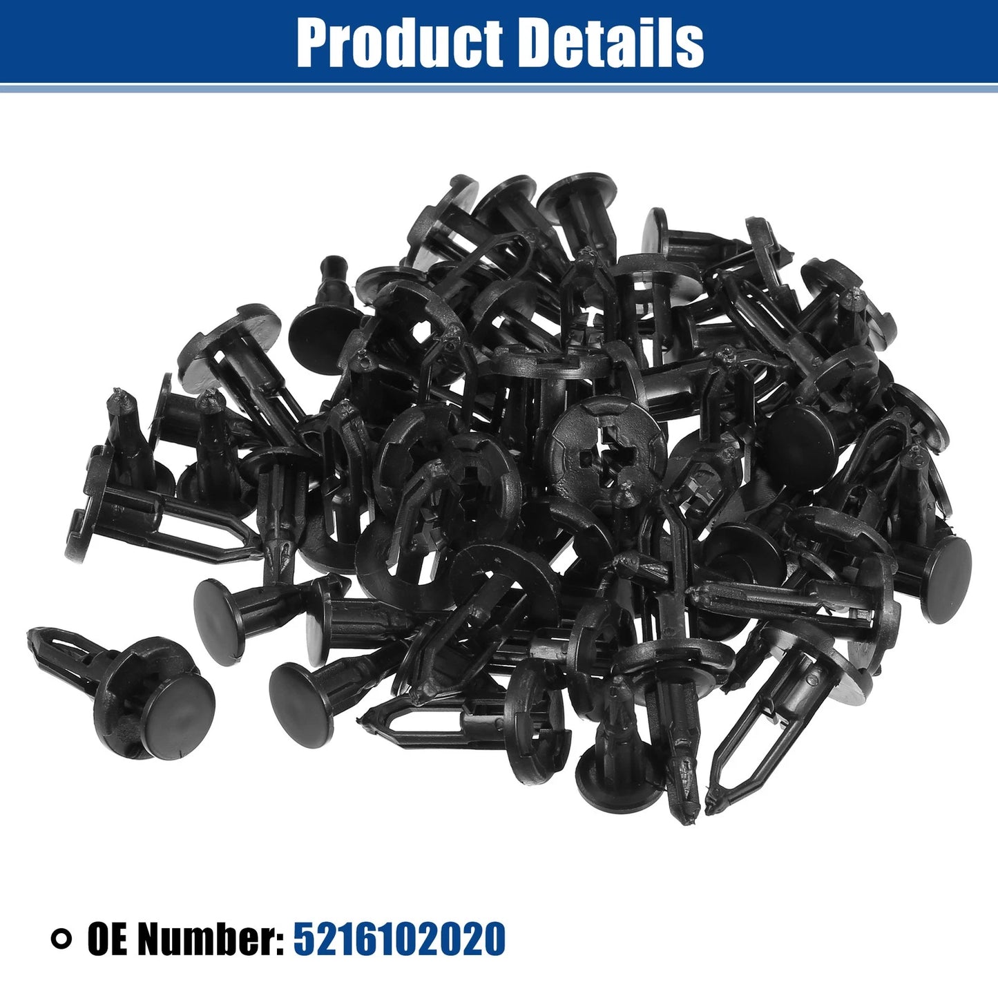 30 Pcs Front Bumper Retainers Clips for Toyota Corolla (2019-2022)