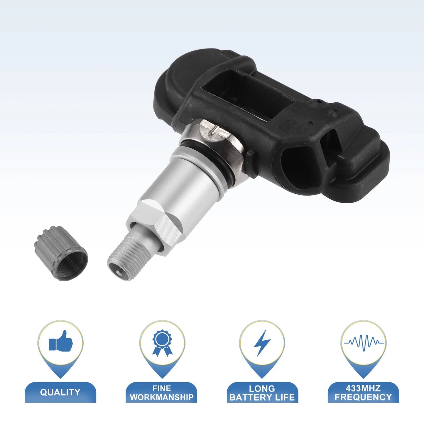 4 x TPMS Sensor for Chevrolet C7 Corvette (2014-2019)