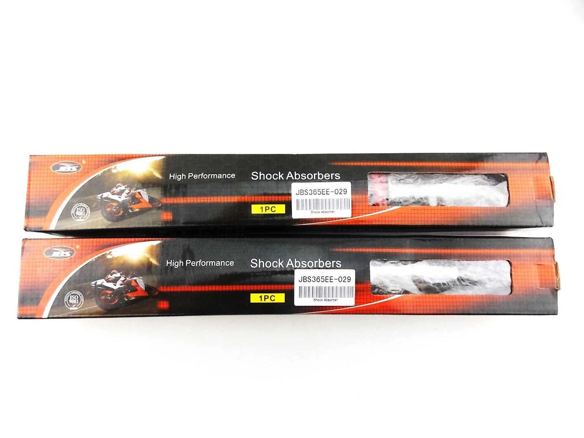 365mm JBS Red/Chrome Shock Absorbers for Honda XL350K