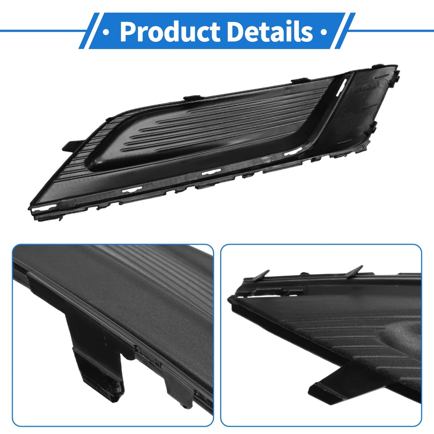 Front Left Fog Light Grill for Ford Fusion (2017-2018)