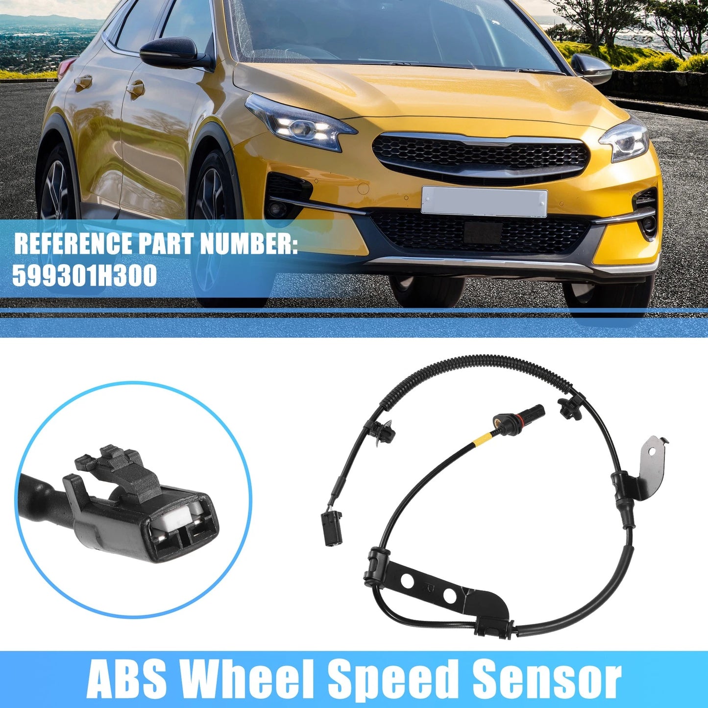 Rear Right ABS Wheel Speed Sensor for Kia Ceed (2006-2012)
