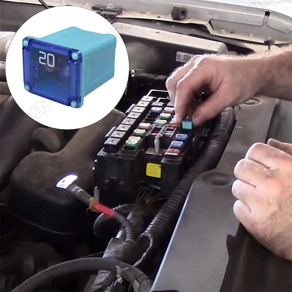 Fuse Relocation Kit with Wire Harness & Shrink Tubing for Ford F150 (2015-2023)